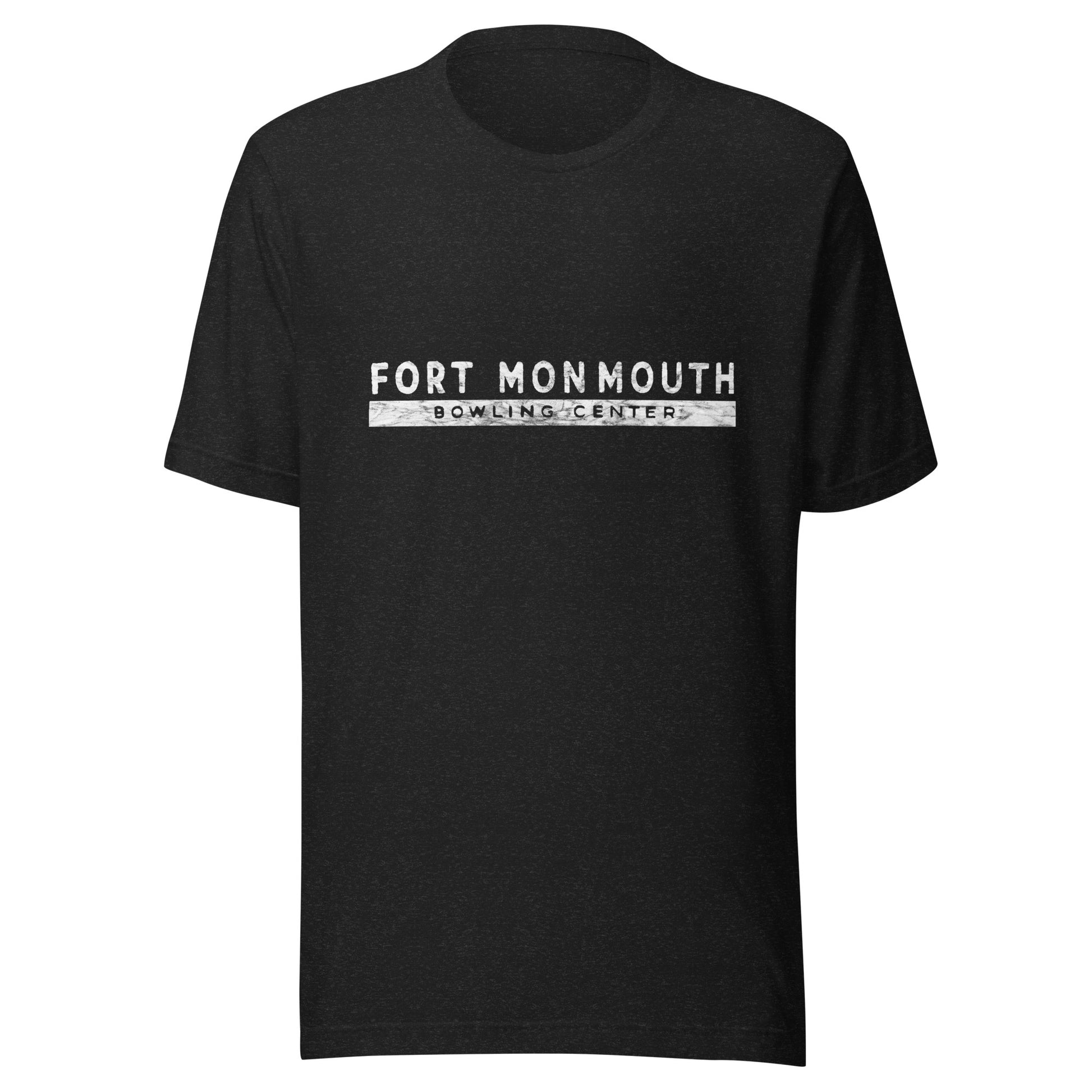 Fort Monmouth Bowling Center - EATONTOWN - Unisex t-shirt Black Heather
