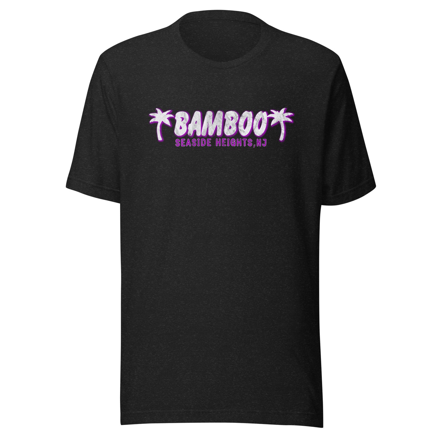 Bamboo - SEASIDE HEIGHTS - Unisex t-shirt Black Heather