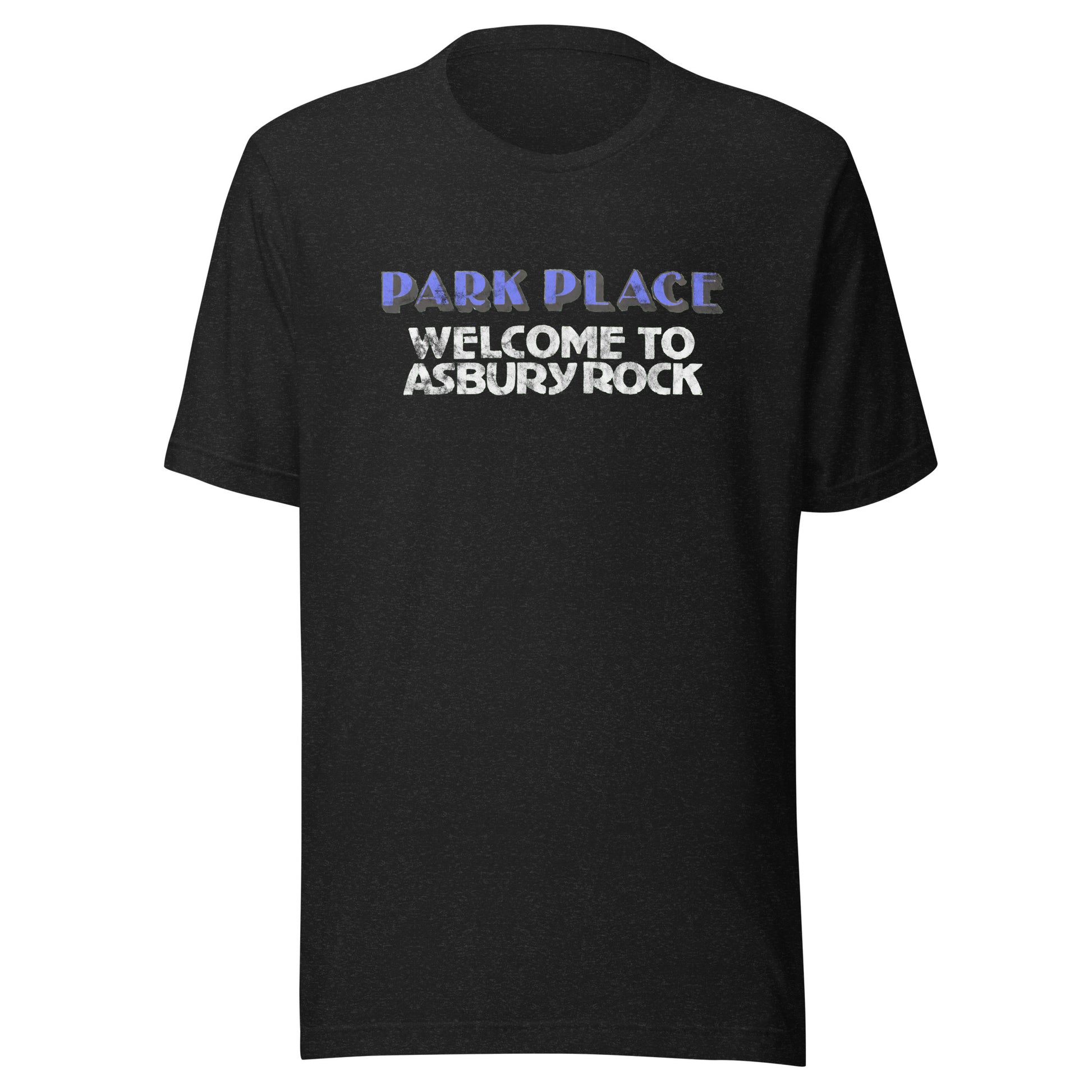 Park Place - ASBURY PARK - Unisex t-shirt Black Heather
