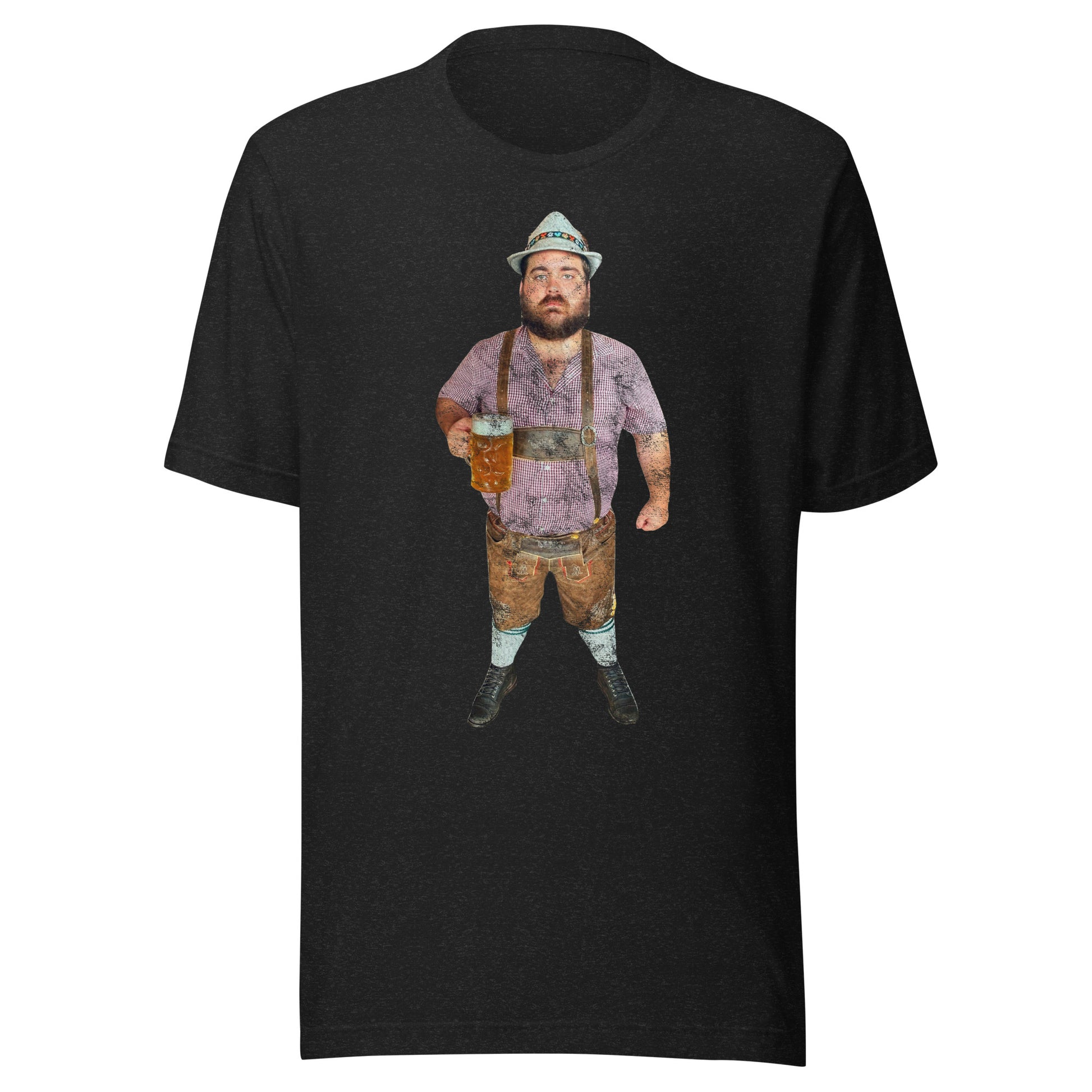 Asbury Festhalle & Biergarten / Flat Andy - ASBURY PARK - Unisex t-shirt Black Heather