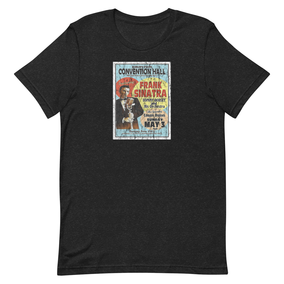 Sinatra at Convention Hall - ASBURY PARK - Unisex t-shirt