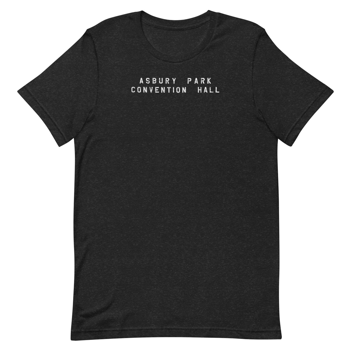 Convention Hall - ASBURY PARK - Unisex t-shirt Black Heather