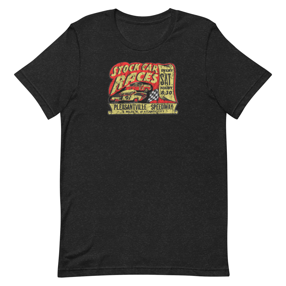 Pleasantville Speedway - PLEASANTVILLE - Unisex t-shirt