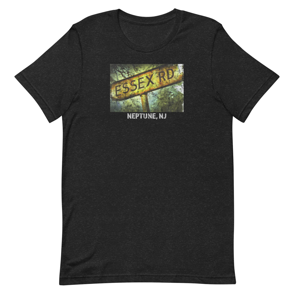 Essex Rd. - NEPTUNE - Unisex t-shirt Black Heather