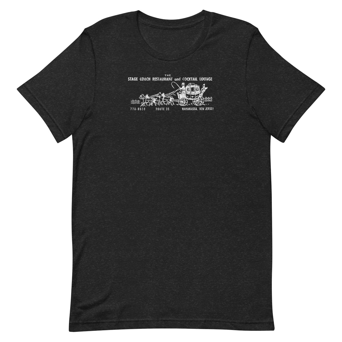 The Stage Coach Restaurant - WANAMASSA - Unisex t-shirt