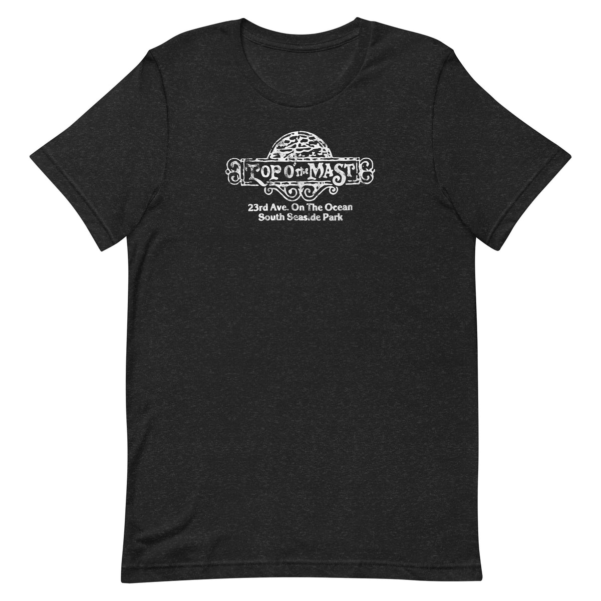 Top O' The Mast - SEASIDE PARK - Unisex t-shirt Black Heather