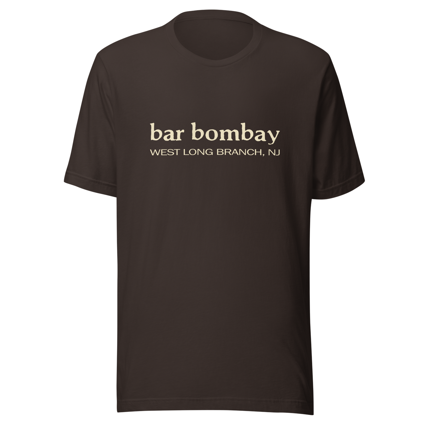 bar bombay - WEST LONG BRANCH - Unisex t-shirt Brown