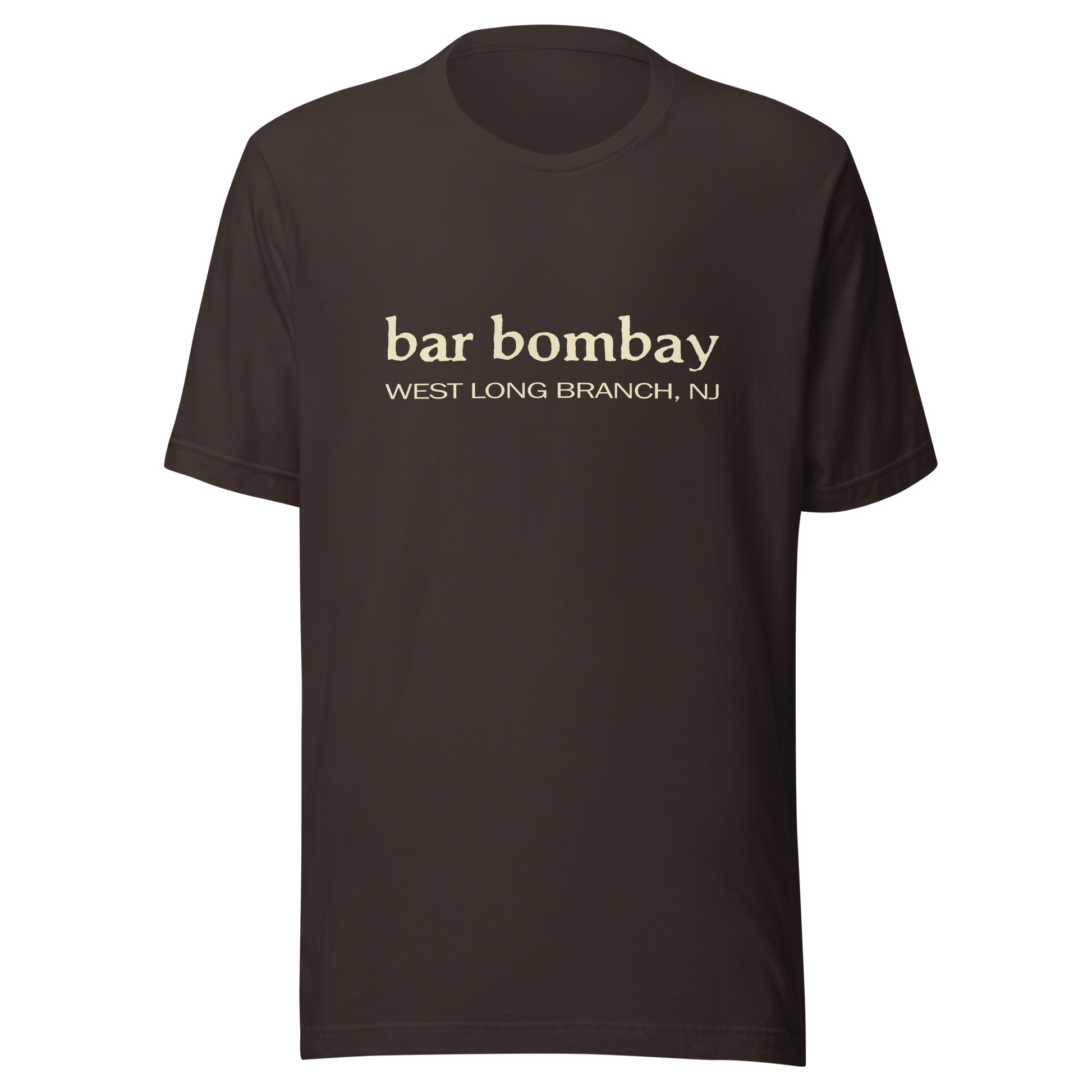 bar bombay - WEST LONG BRANCH - Unisex t-shirt Brown