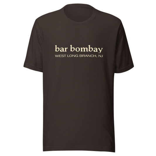 bar bombay - WEST LONG BRANCH - Unisex t-shirt Brown