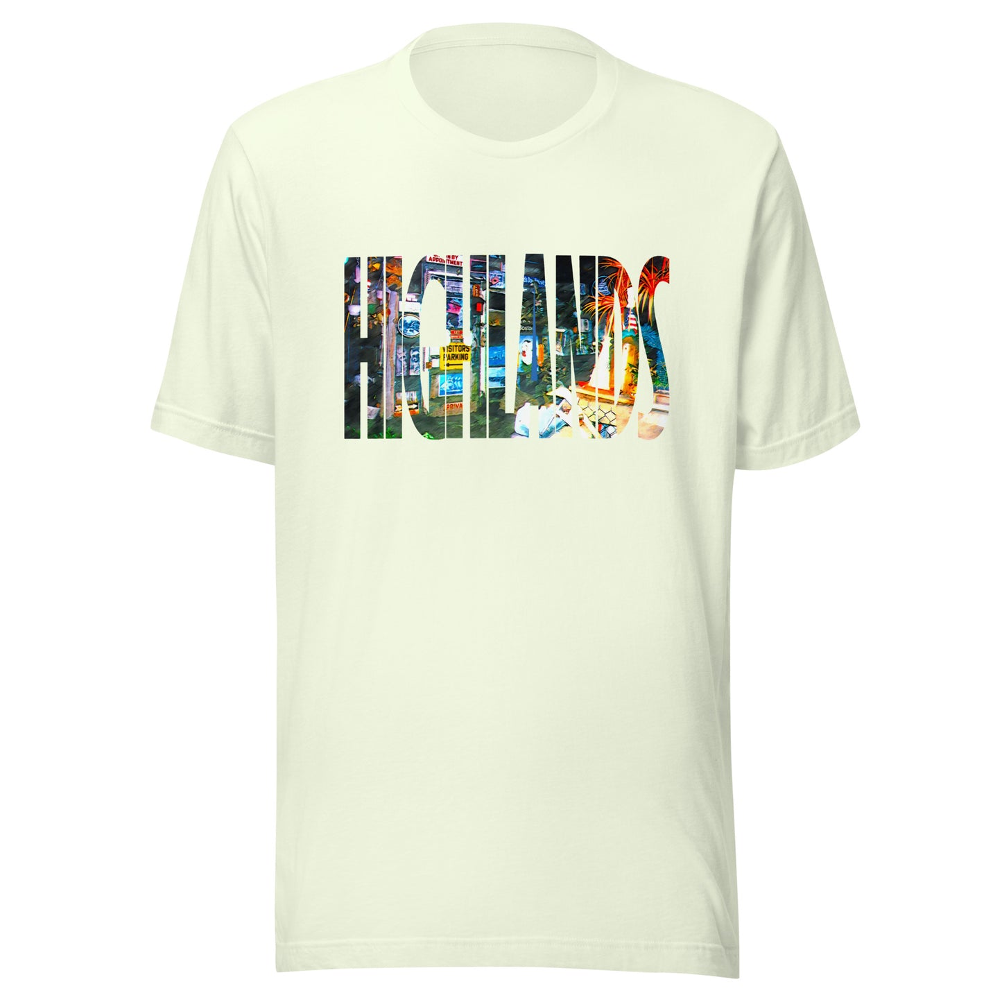 Bud's Grave / HIGHLANDS - HIGHLANDS - Unisex t-shirt Citron
