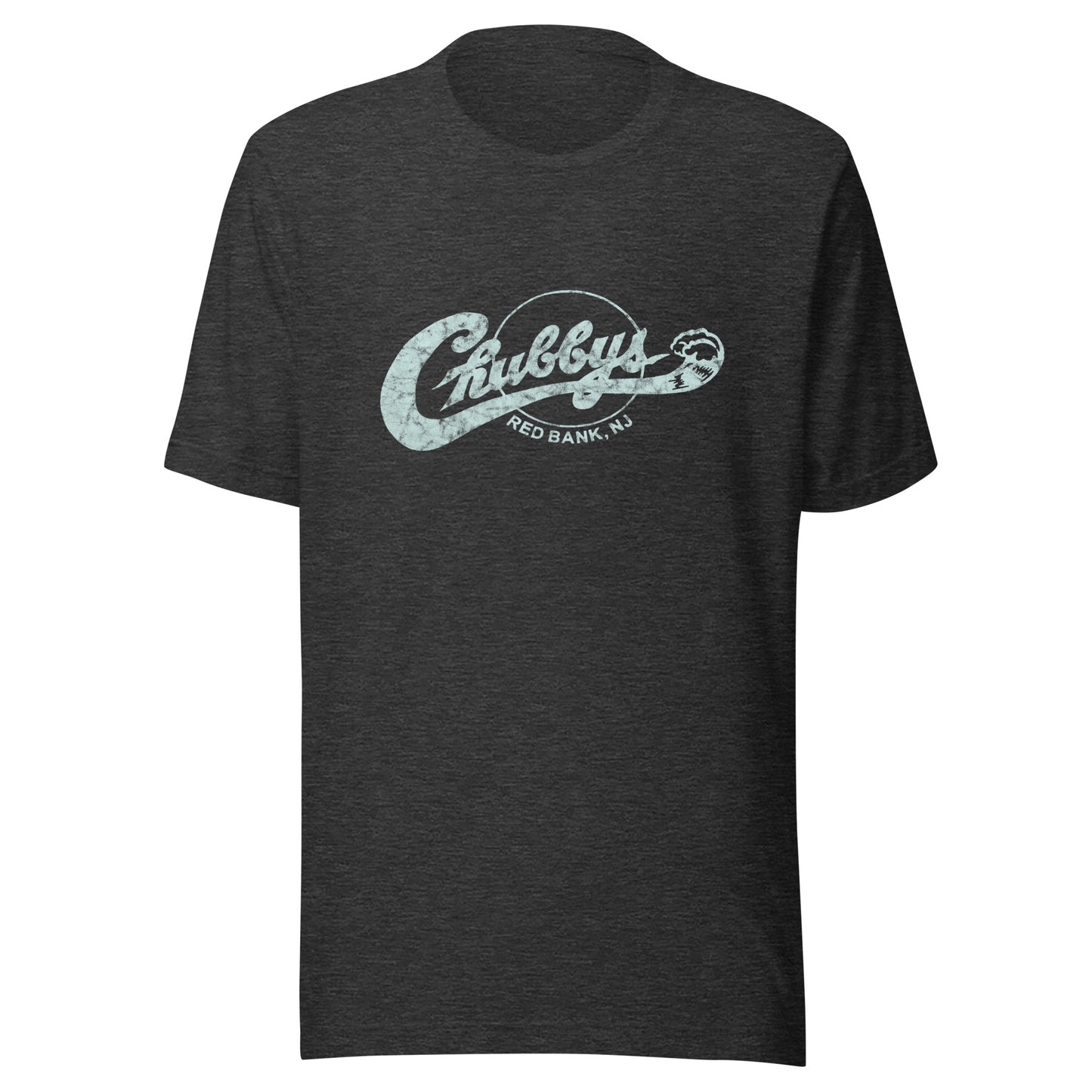 Chubby's - RED BANK - Unisex t-shirt Dark Grey Heather