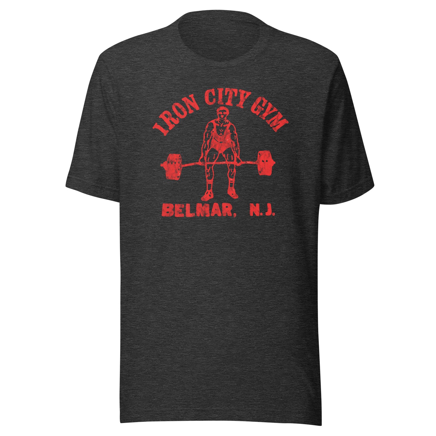 Iron City Gym - BELMAR - Unisex t-shirt Dark Grey Heather