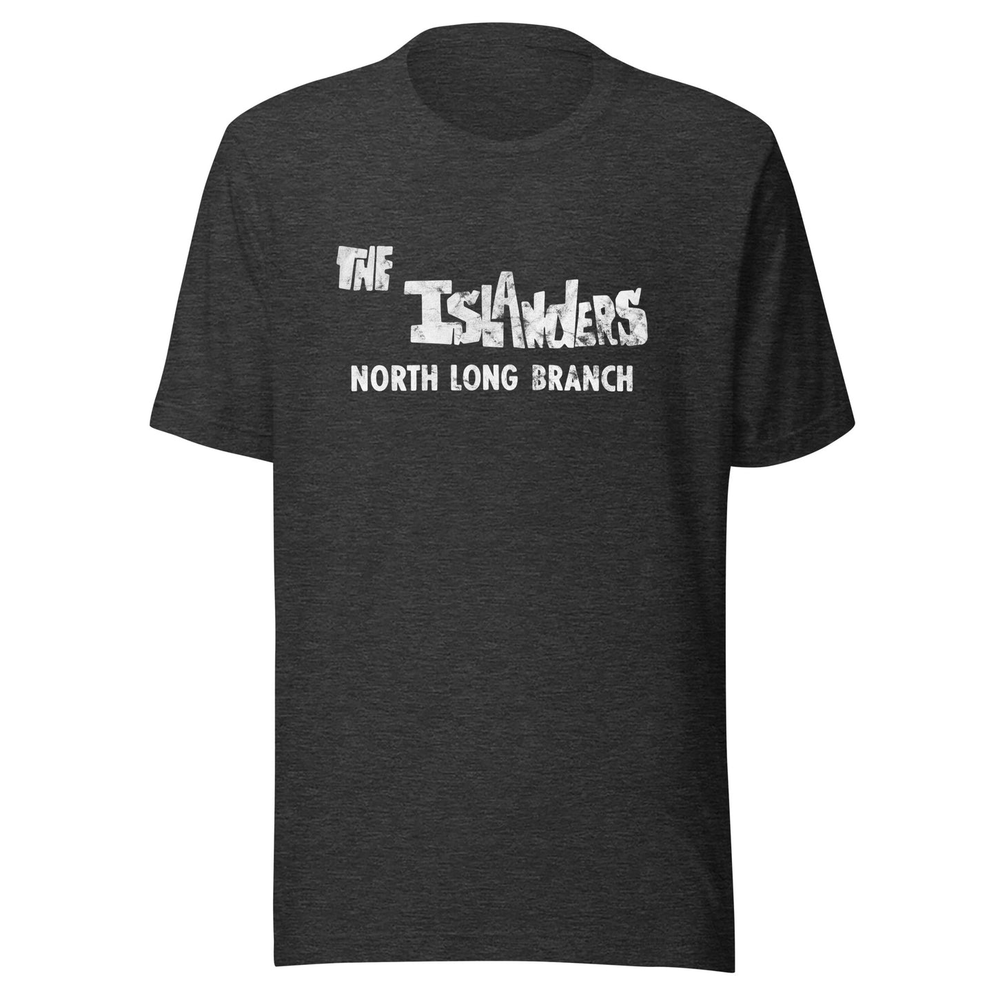 The Islanders - LONG BRANCH - Unisex t-shirt Dark Grey Heather