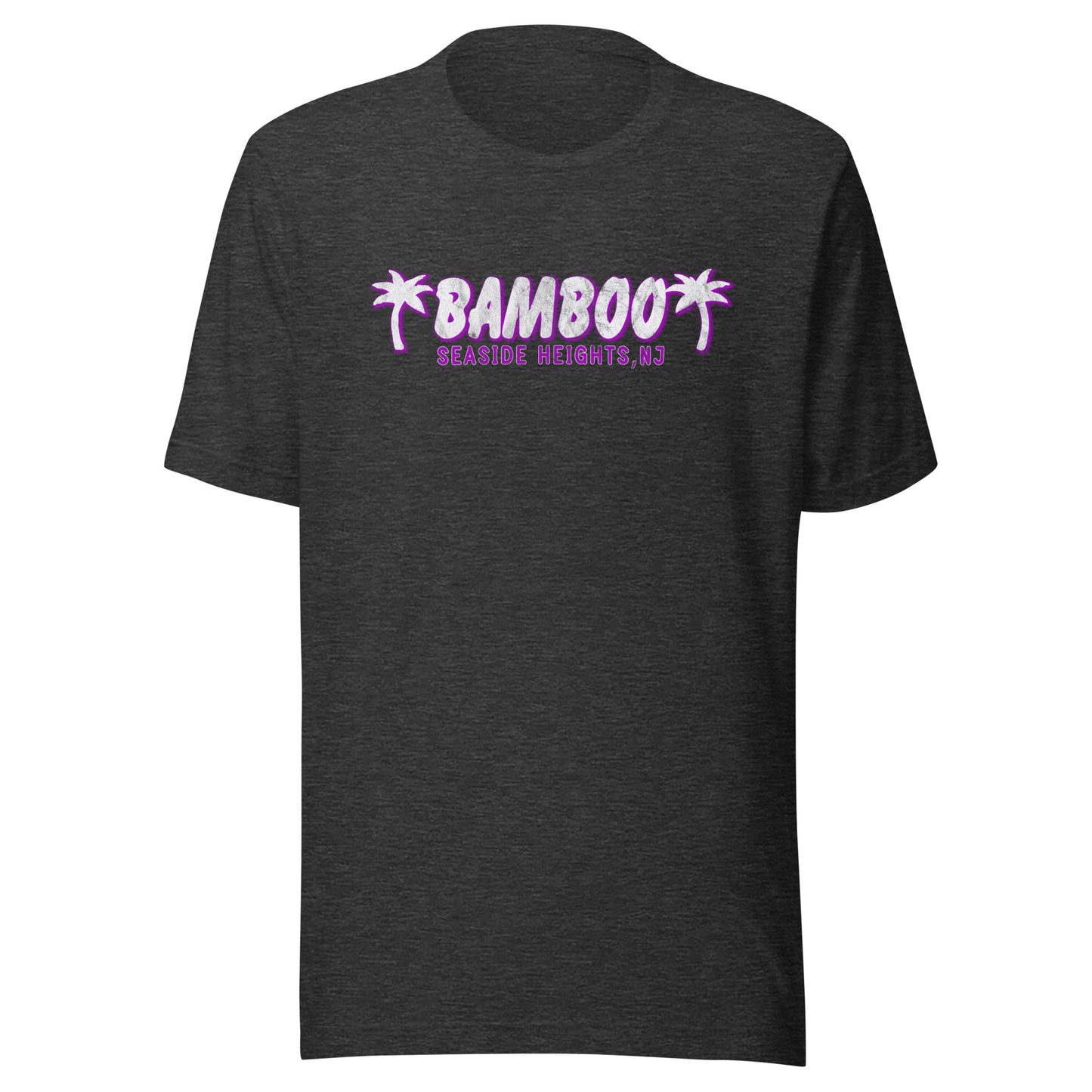 Bamboo - SEASIDE HEIGHTS - Unisex t-shirt Dark Grey Heather