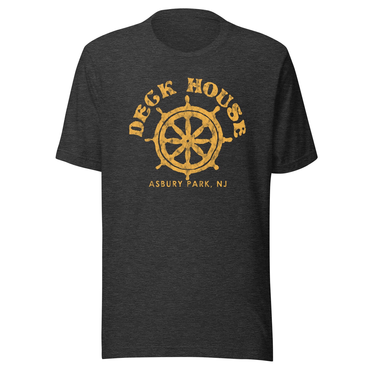 Deck House - ASBURY PARK - Unisex t-shirt Dark Grey Heather