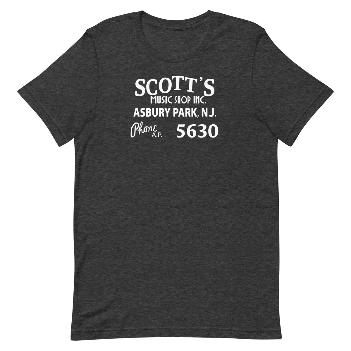 Scott's Music Shop - ASBURY PARK - Short-Sleeve Unisex T-Shirt