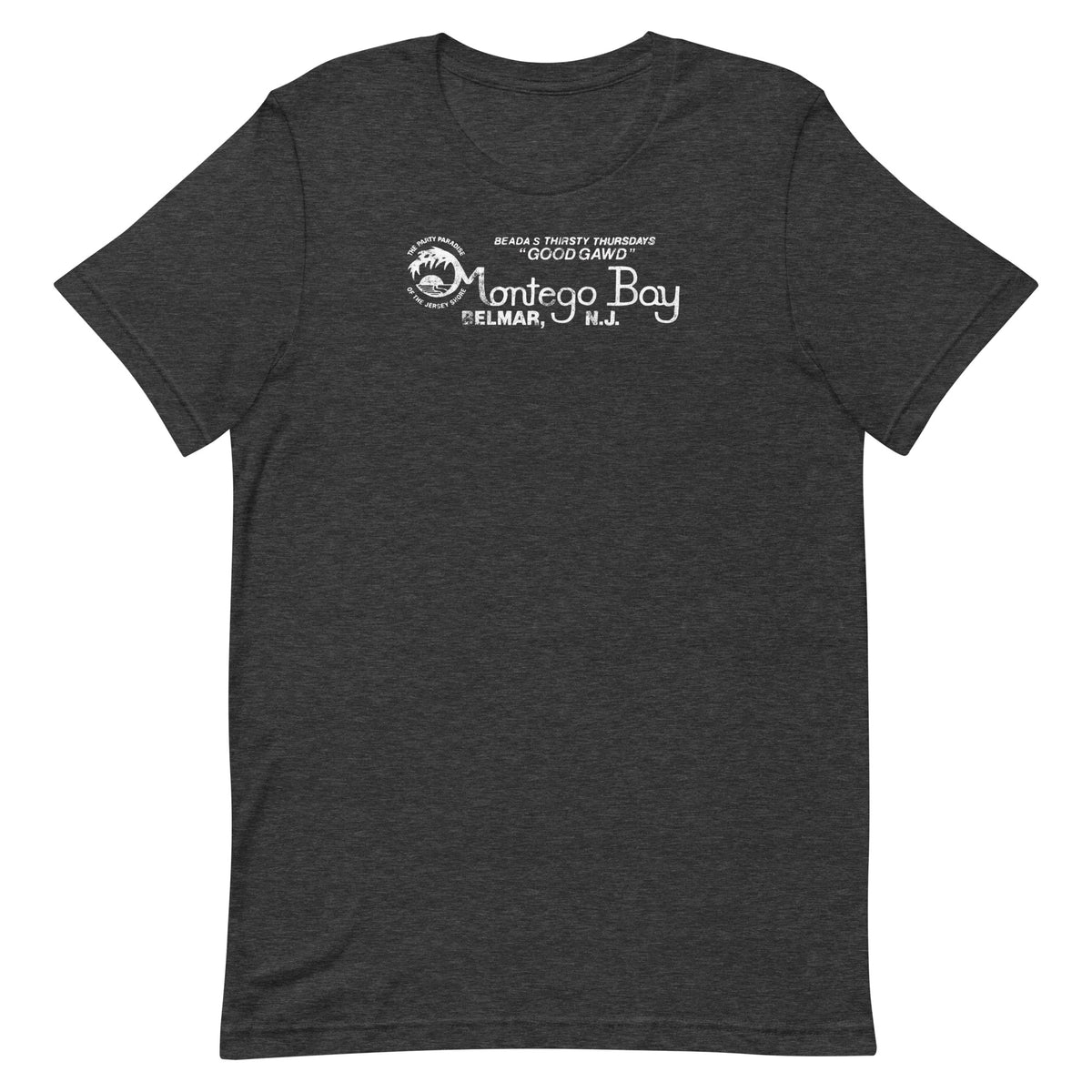 Montego Bay - BELMAR - Unisex t-shirt Dark Grey Heather