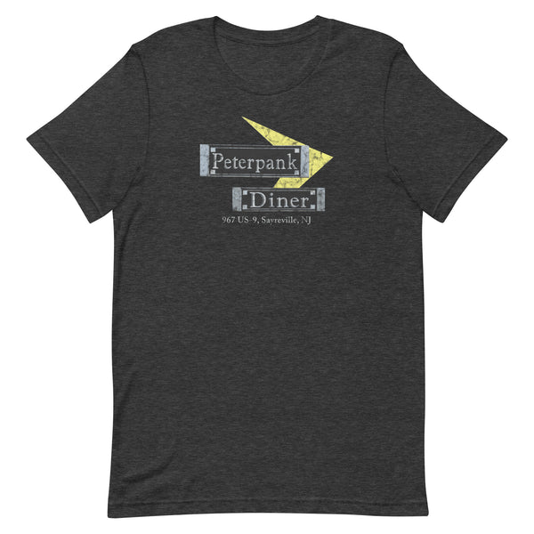 Peter Pank Diner - SAYREVILLE - Unisex t-shirt Dark Grey Heather