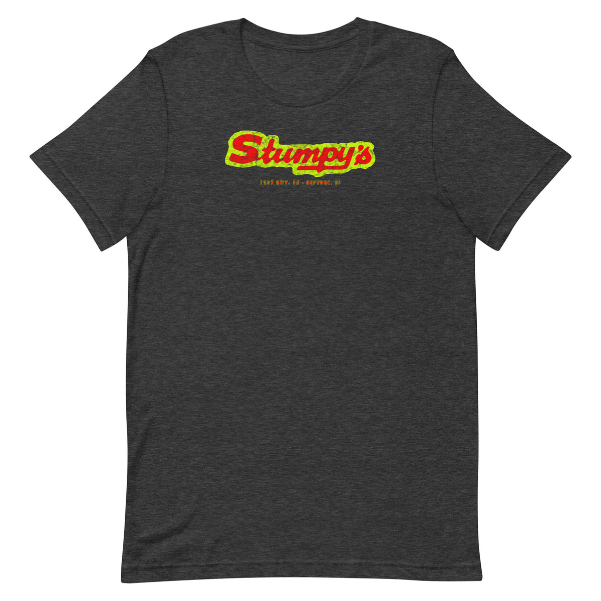 Stumpy's - NEPTUNE - Unisex t-shirt Dark Grey Heather