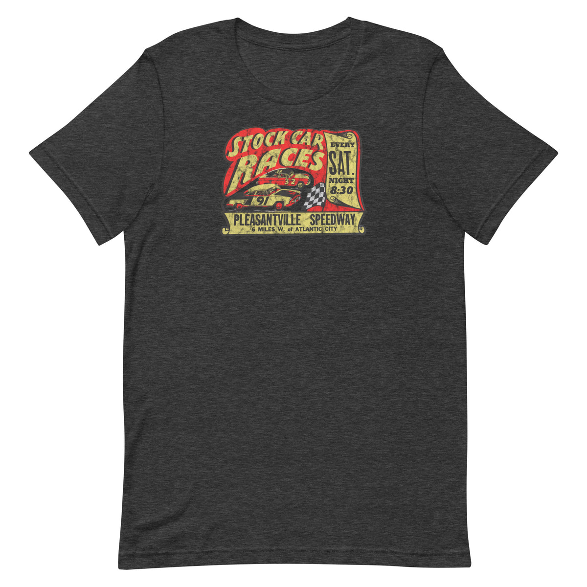 Pleasantville Speedway - PLEASANTVILLE - Unisex t-shirt