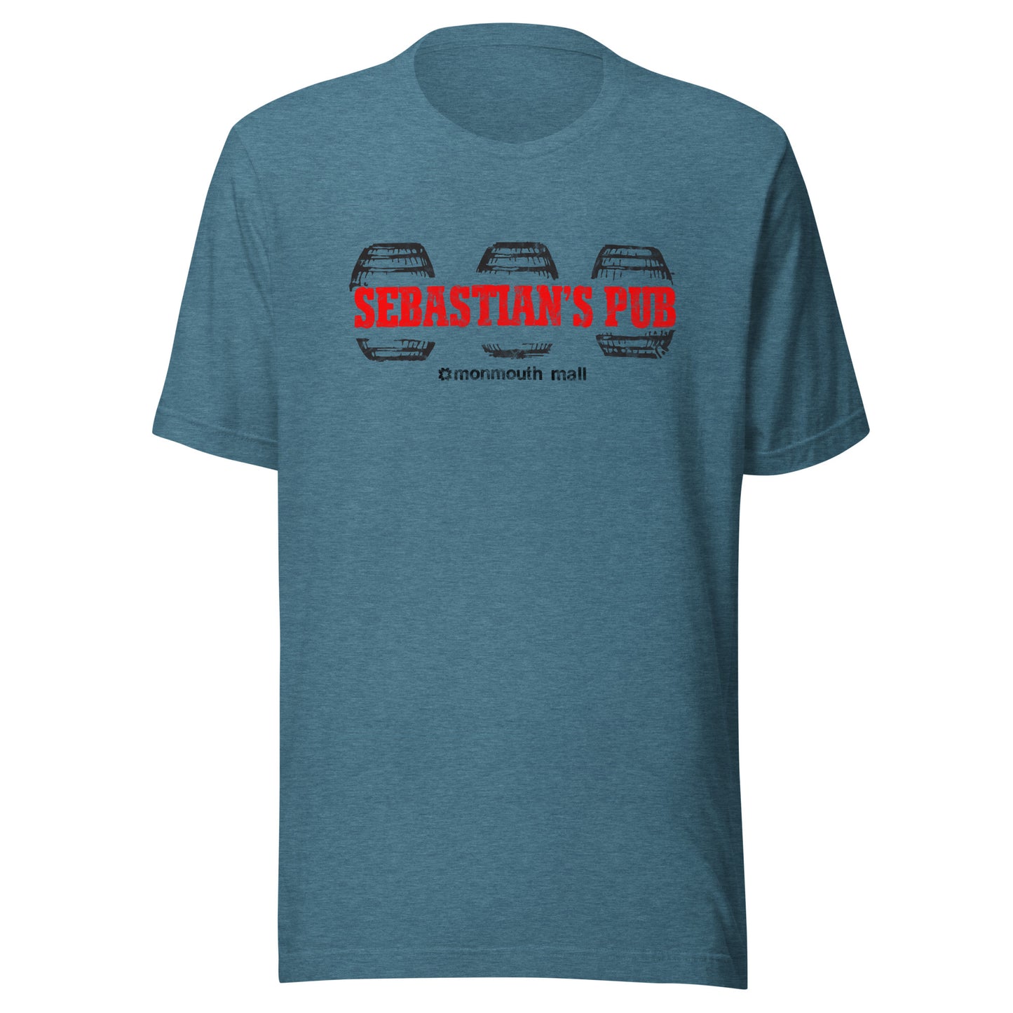 Sebastian's Pub - MONMOUTH MALL / EATONTOWN - Unisex t-shirt Heather Deep Teal