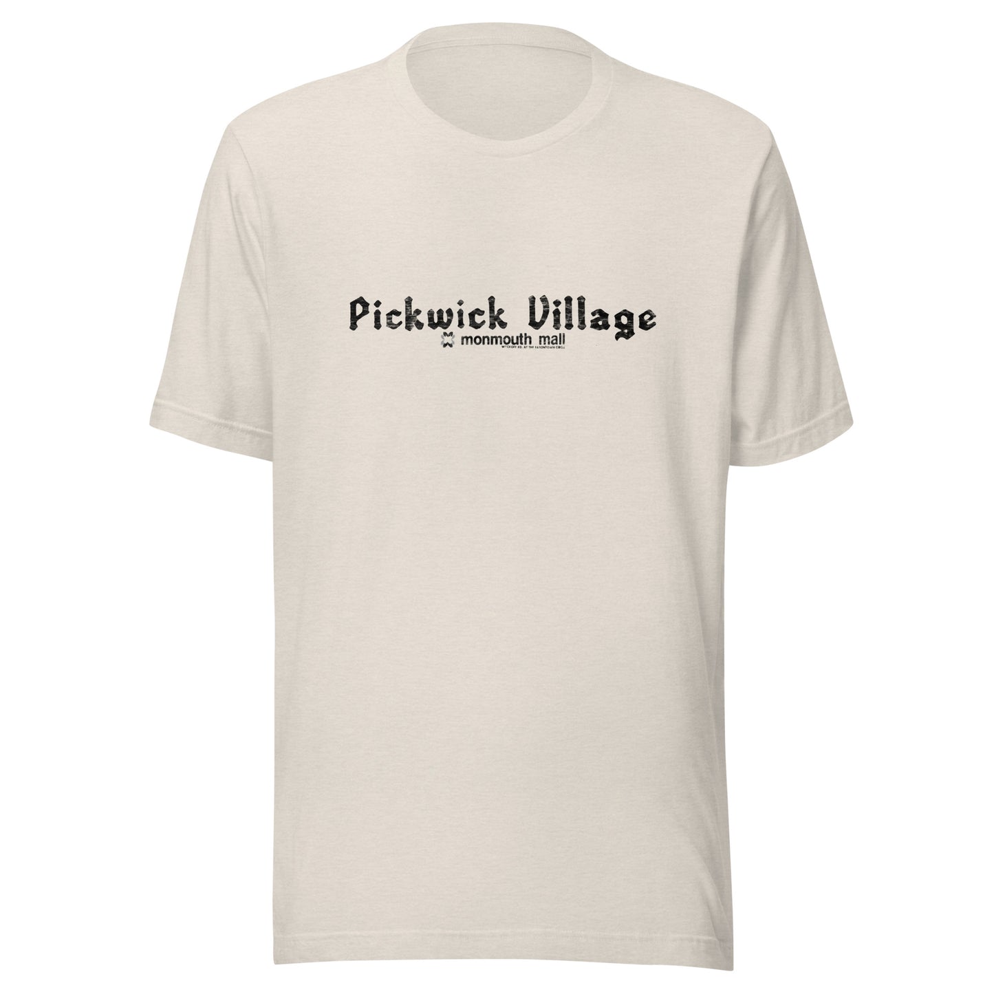Pickwick Village - EATONTOWN / MONMOUTH MALL - Unisex t-shirt Heather Dust
