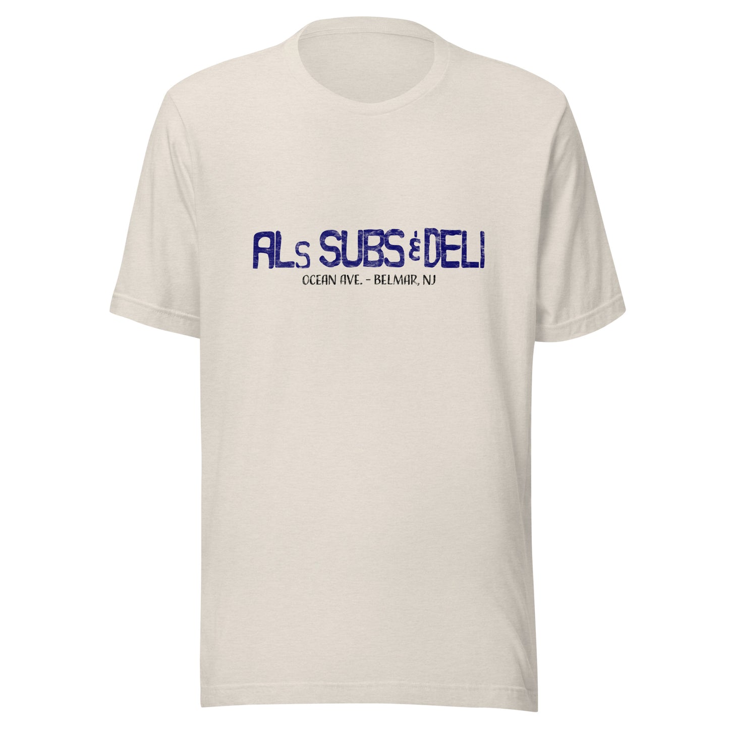 Al's Subs & Deli - BELMAR - Unisex t-shirt Heather Dust