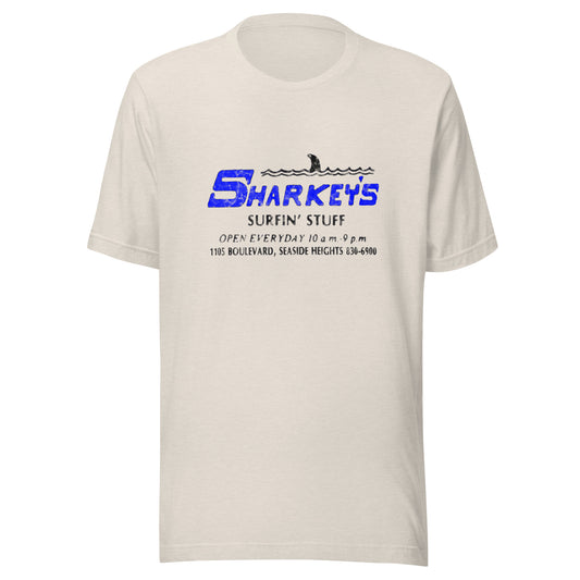Sharkey's - SEASIDE HEIGHTS - Unisex t-shirt Heather Dust