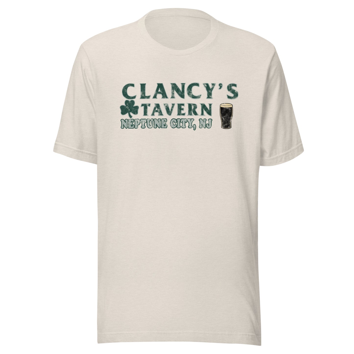 Clancy's Tavern - NEPTUNE CITY - Unisex t-shirt Heather Dust