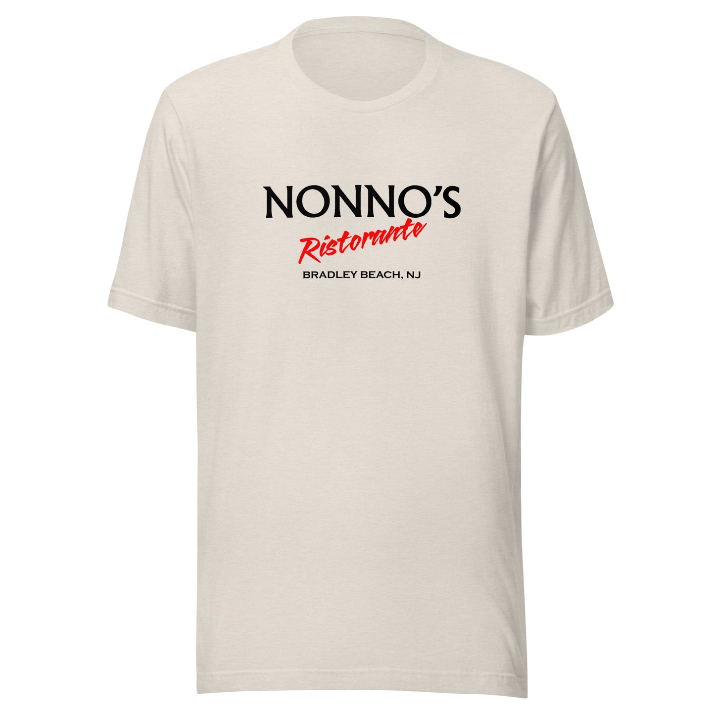 Nonno's Ristorante - BRADLEY BEACH - Unisex t-shirt Heather Dust