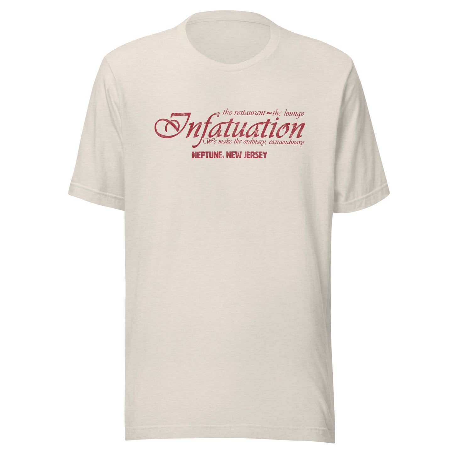 Infatuation - NEPTUNE - Unisex t-shirt Heather Dust