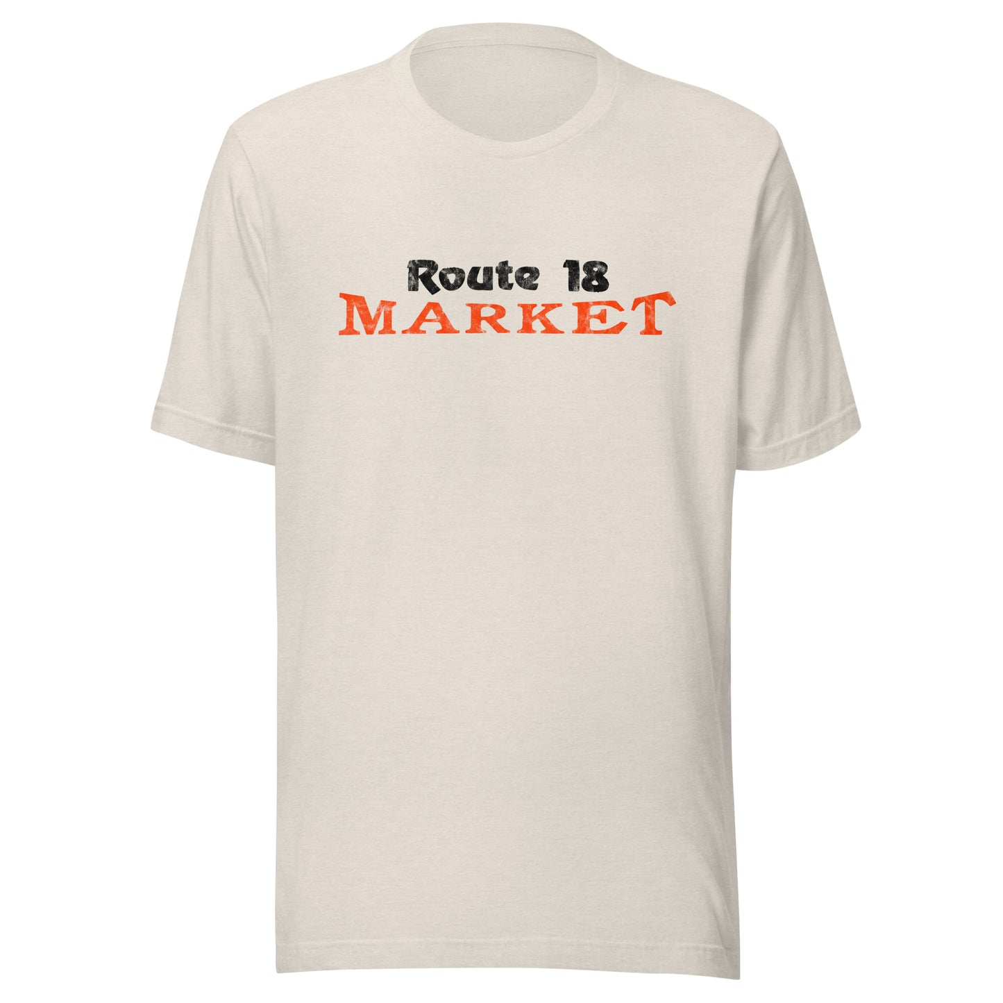 Route 18 Market - EAST BRUNSWICK - Unisex t-shirt Heather Dust