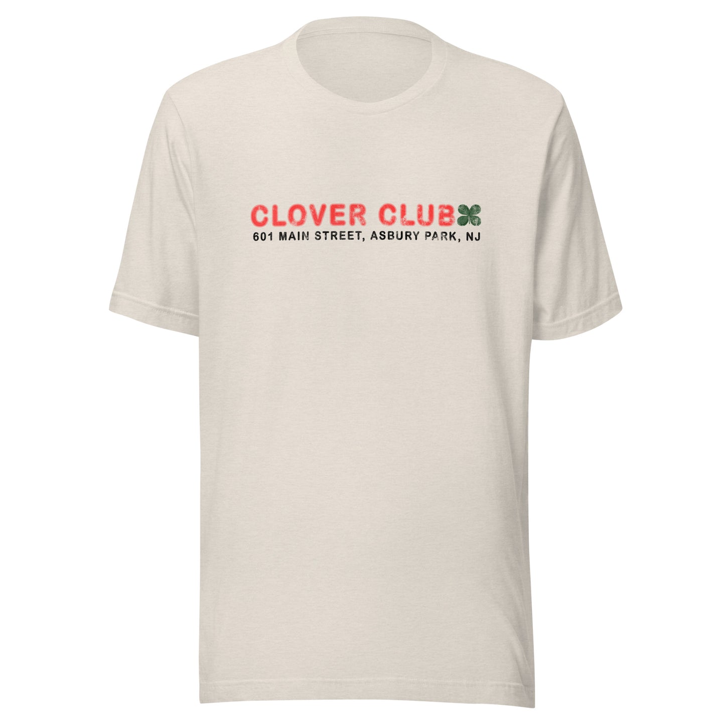 Clover Club - ASBURY PARK - Unisex t-shirt Heather Dust