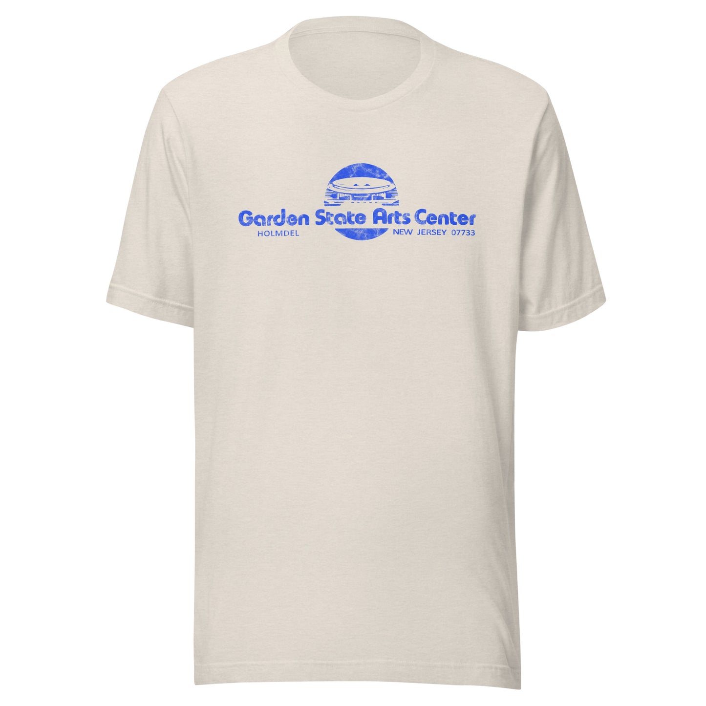 Garden State Arts Center - HOLMDEL - Unisex t-shirt Heather Dust