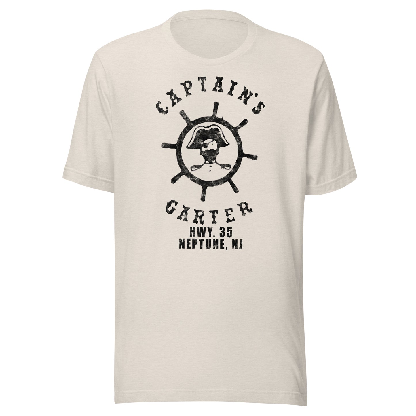 Captain's Garter - NEPTUNE - Unisex t-shirt Heather Dust