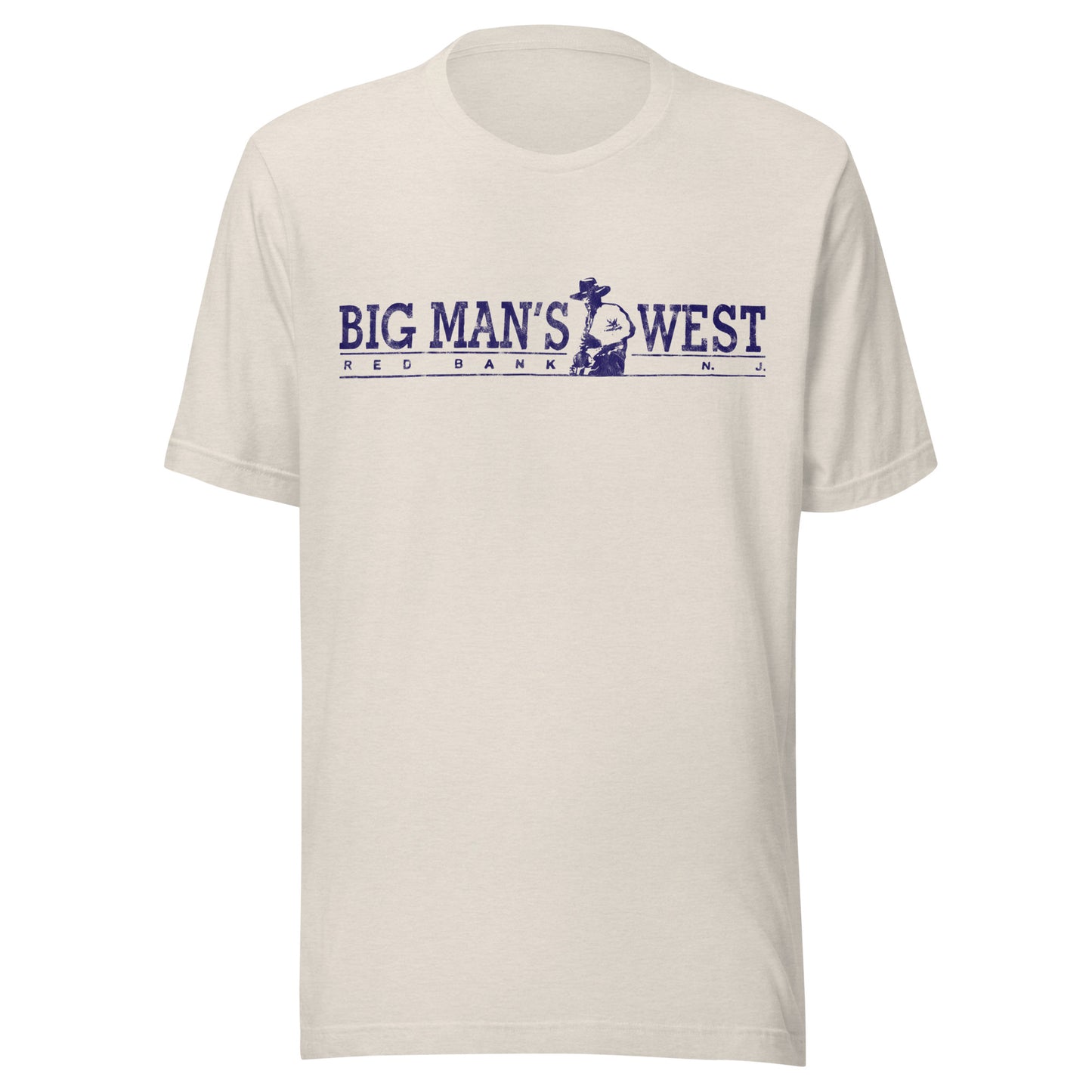 Big Man's West - RED BANK - Short sleeve t-shirt Heather Dust