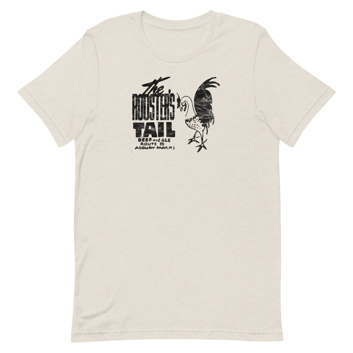 The Rooster's Tail - ASBURY PARK - Unisex t-shirt