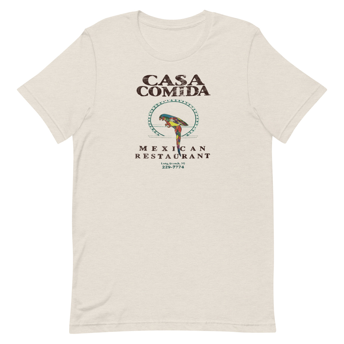 Casa Comida - LONG BRANCH - Unisex t-shirt