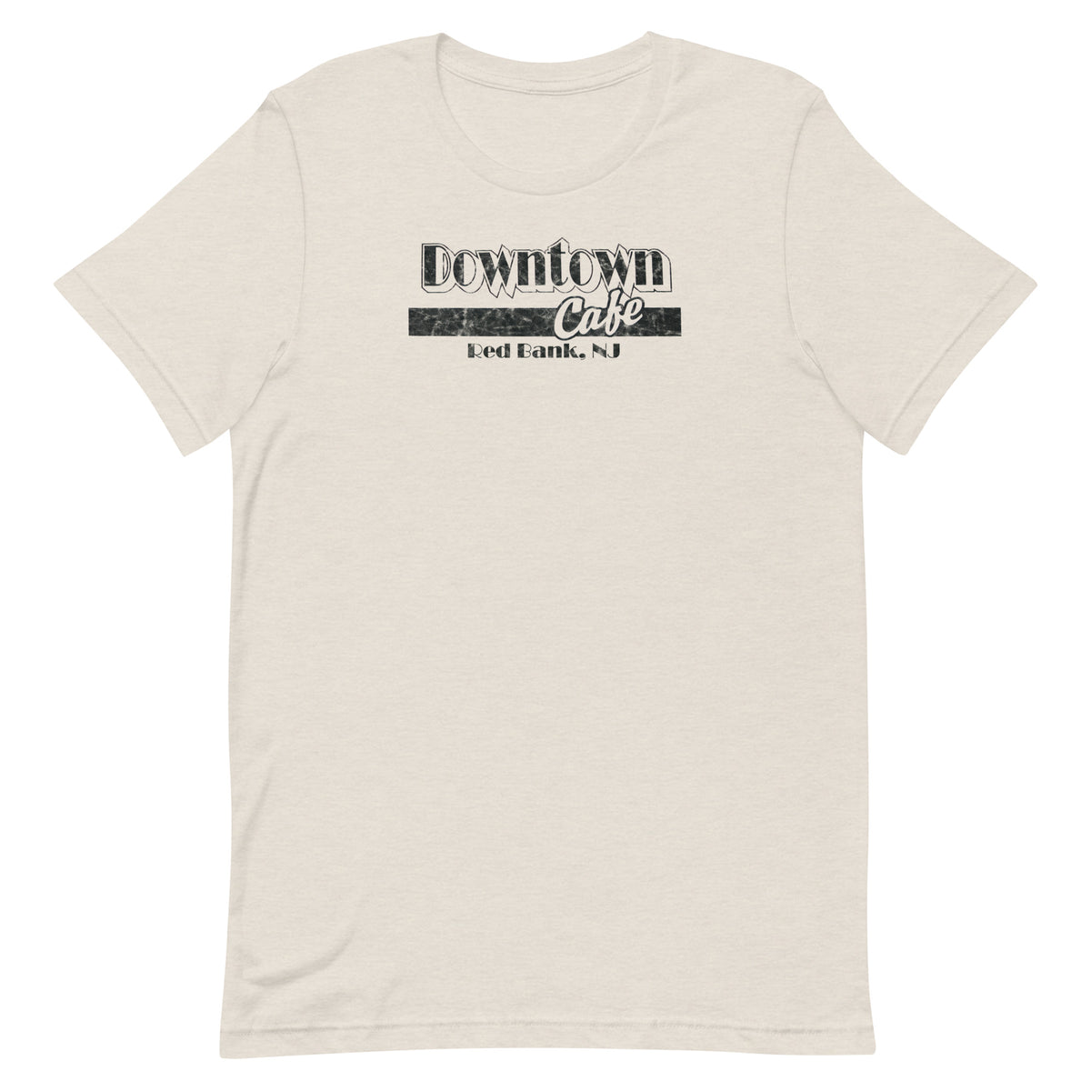 Downtown Cafe - RED BANK - Unisex t-shirt