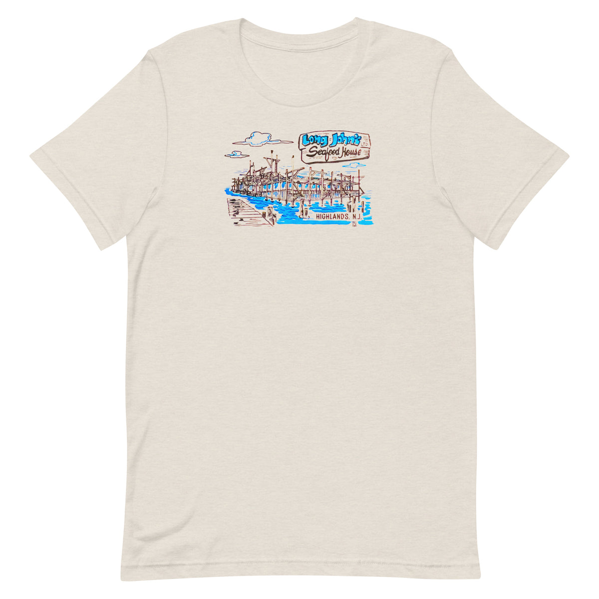 Long John's Seafood House - HIGHLANDS - Unisex t-shirt