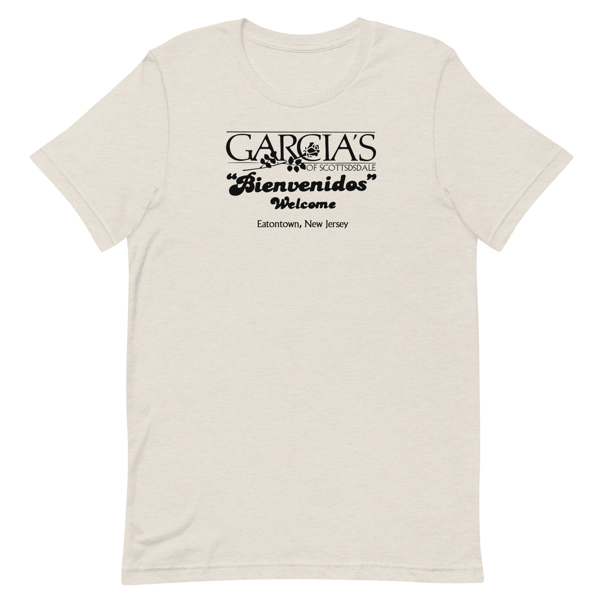 Garcia's of Scottsdale - MONMOUTH MALL - Unisex t-shirt