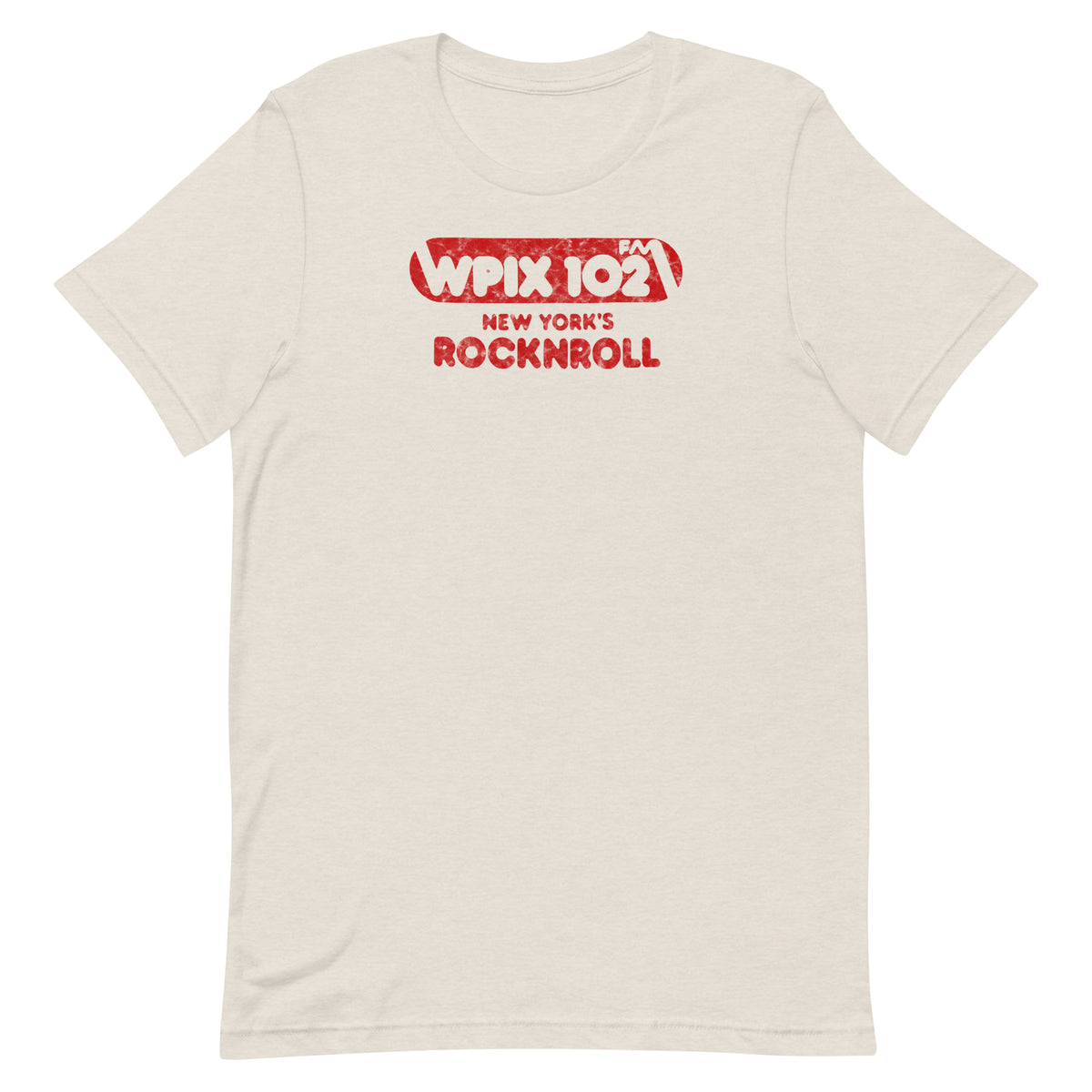 WPIX 102 FM - NEW YORK - Unisex t-shirt