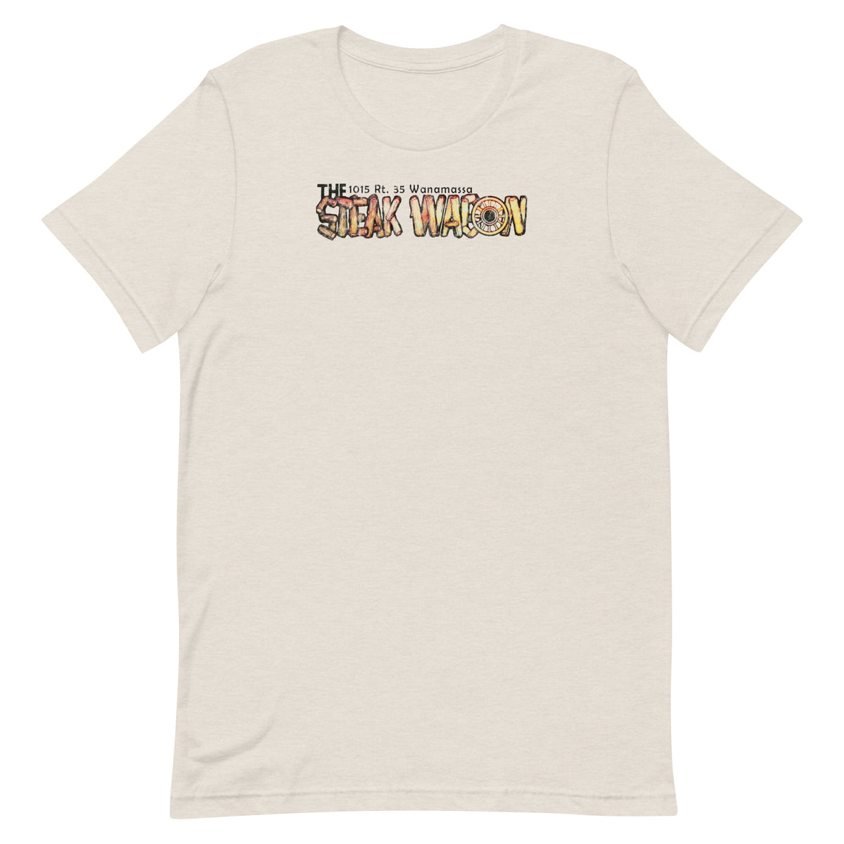 The Steak Wagon - WANAMASSA - Unisex t-shirt