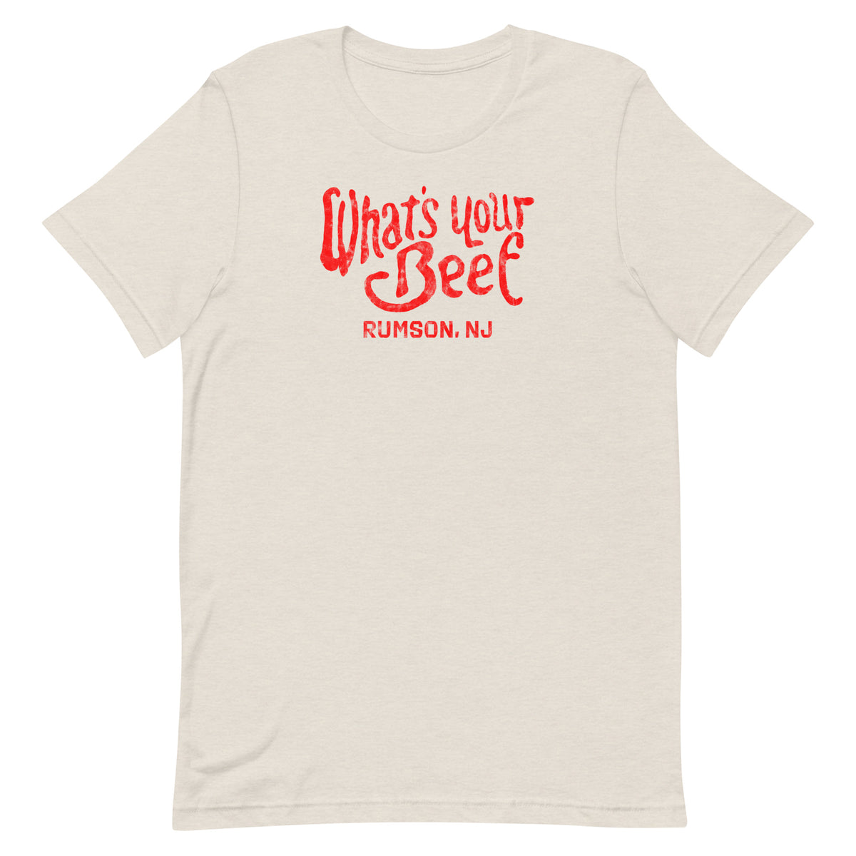 What's Your Beef - RUMSON - Unisex t-shirt