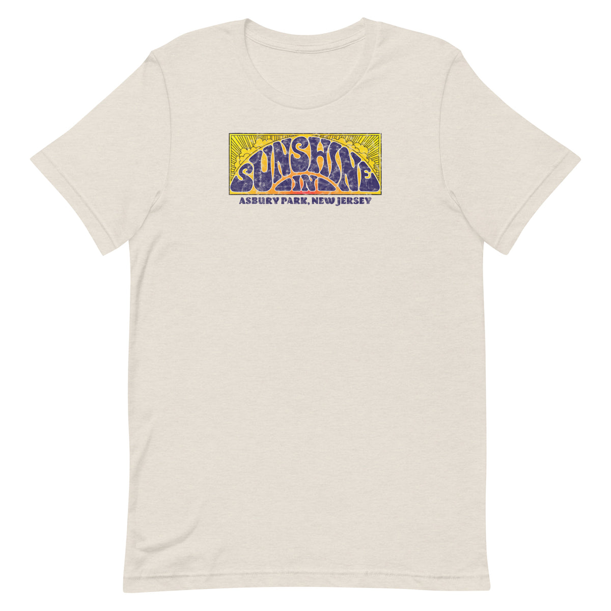Sunshine In - ASBURY PARK - Unisex t-shirt