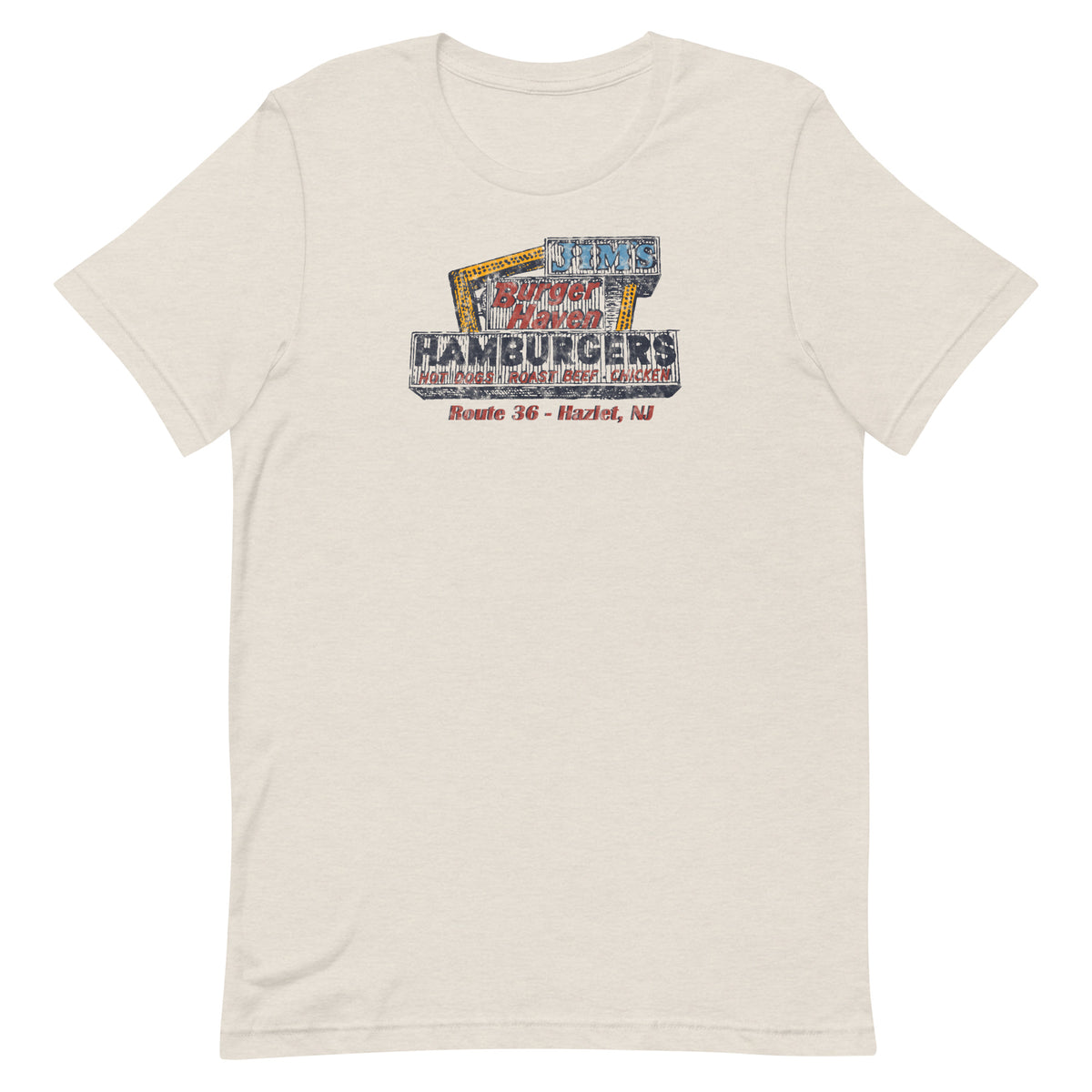 Big Jim's Burger Haven - HAZLET - Unisex t-shirt