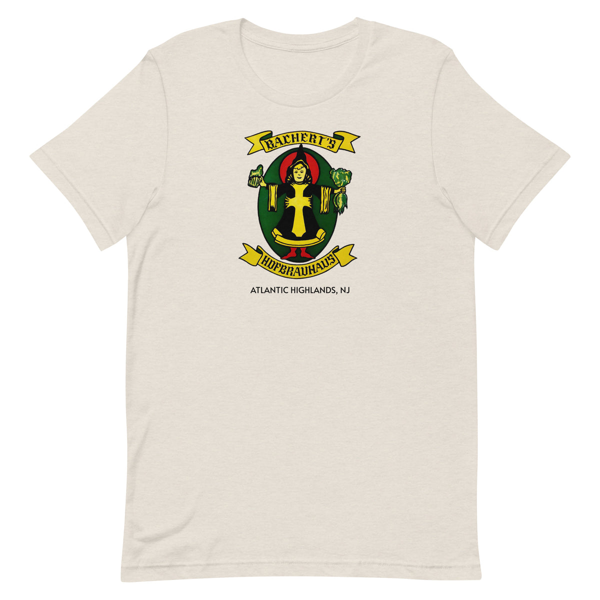 Hofbrauhaus - ATLANTIC HIGHLANDS - Unisex t-shirt Heather Dust