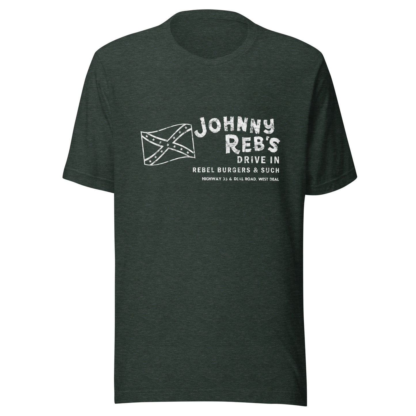 Johnny Reb's - OCEAN - Unisex t-shirt Heather Forest