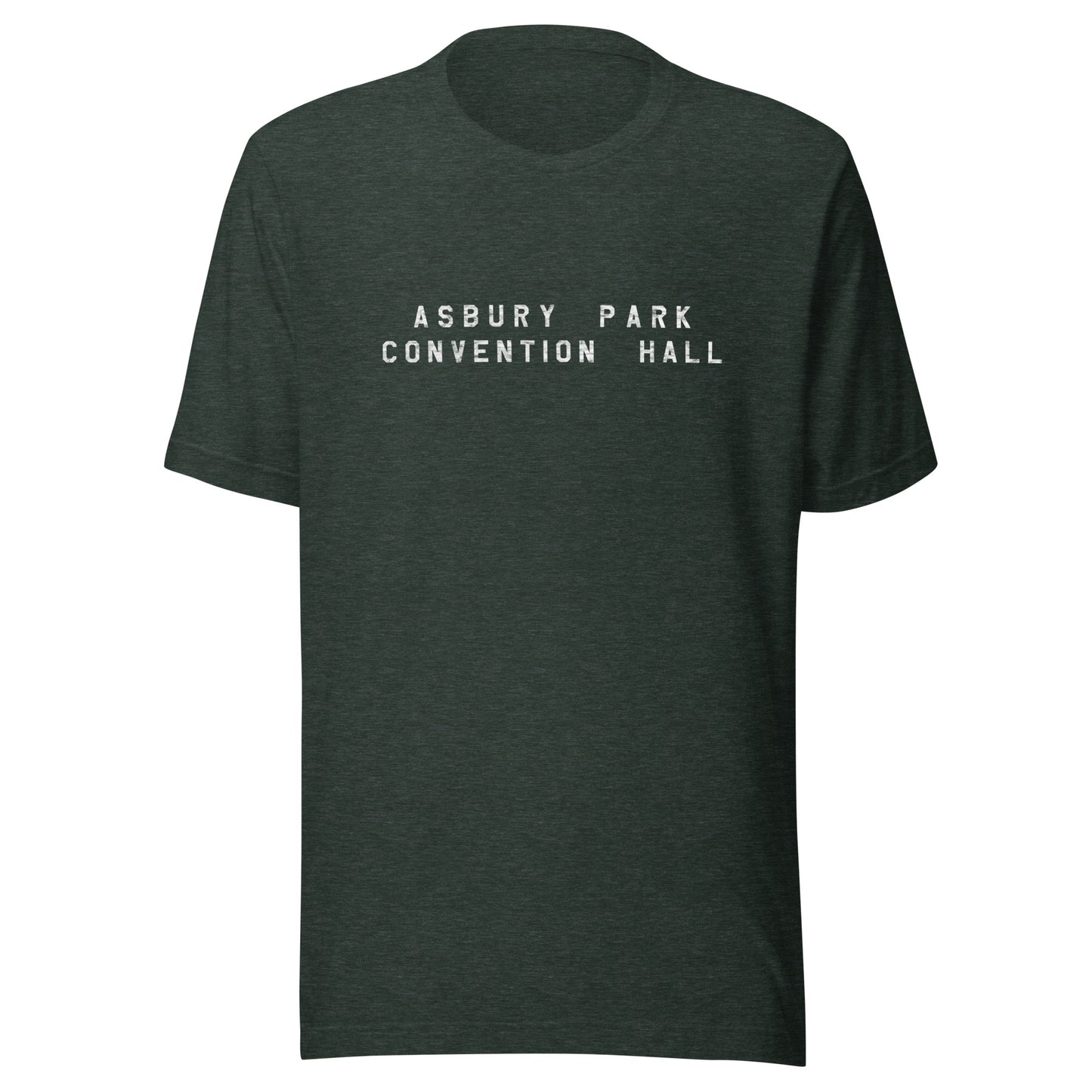 Convention Hall - ASBURY PARK - Unisex t-shirt Heather Forest