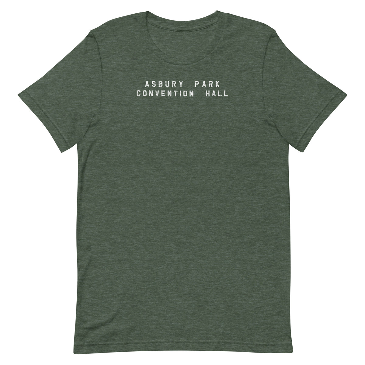 Convention Hall - ASBURY PARK - Unisex t-shirt Heather Forest